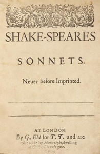 Shakespeare's Sonnets